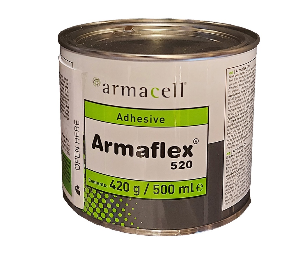 Armaflexlijm type 520, 0.5 ltr.